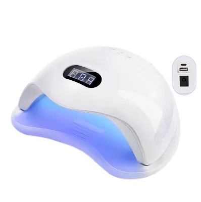 48 Watt Cordless LED Nail Dryer Professional Rechargeable UV Light Mini USB Wireless Sun Gel Dryer Ibelieve Nail Lamp