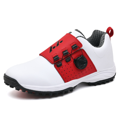 Professional Golf Shoes Men Women Custom Logo Senior Waterproof Leather Upper with Rubber Sport Golf Shoes Men Zapatos De Golf
