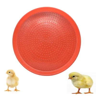 High Quality Chicken Open Food Plate/chick Feeder Pan/ Plastic Food Tray