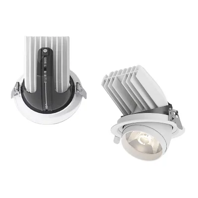 Eye Protecting Recessed Living Room Spotlight 220v Long Tailed Elephant Trunk Lamp Rapid Heat Dissipation Durable Led Downlight
