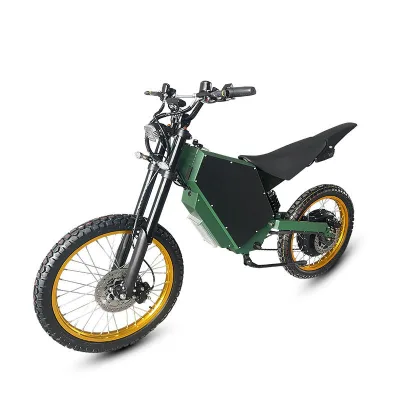 High Performance SS30 72V 26-75Ah Lithium Battery Waterproof 19/21inch Fat Tire 5000W 8000W 15000W Motor Electric Dirt Bike
