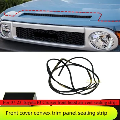 Rubber 07-18 for FJ Cruiser Hood Front Air Vent Protruding Plate Sealing Strip FZ Cruiser