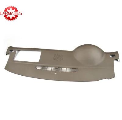 W/Speaker Holes Soft TPE Dash Cover Overlay Beige For Chevrolet & GMC 07-14 Suburban Tahoe Silverado Yukon XL Sierra Avalanche