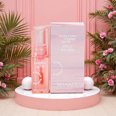 Mansly Hot Fashion Factory Direct Sell Moisturizer Lightening Lip Oil Gloss Private Label Lip Oil Set