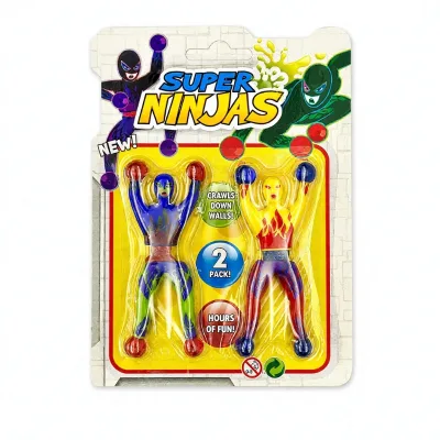 Wholesale Hot Sale Wall Climbing Ninja Toys 2Pcs Sticky Limbs Gravity Action Suction Cup Kids Toy CE Certified