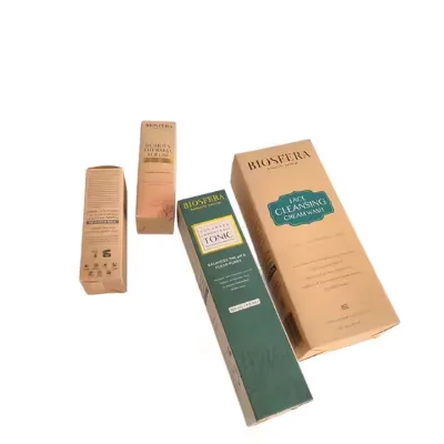 Eco Recyclable Kraft Lipstick Cosmetic Box Custom  Logo  Lipstick Box Cosmetic Packaging