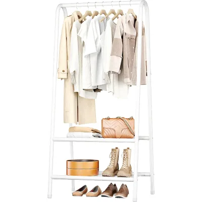 Customizable Freestanding Coat Rack Suit Multiple Color Fashion Clothes Rack for Living Room Hall Laundry-High Fashion Style!