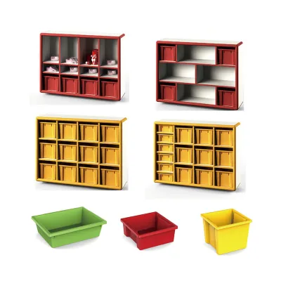 Kindergarten Furniture Toy Storage Cabinet Child Toy Cabinet Kids Toy Cabinet