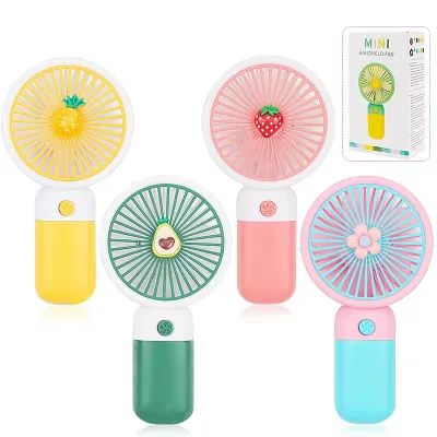 Portable Summer Outdoor Cooling Toys,USB Charging Mini Handheld Fan,Creative Rechargeable Fan for Kids Travel Office Wholesale