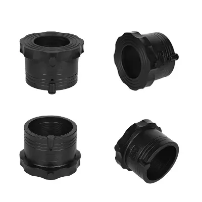 High Quality Customized HDPE Flange Electrofusion Fittings Durable Stub End Water Pipe Socket Union with Welding Connection