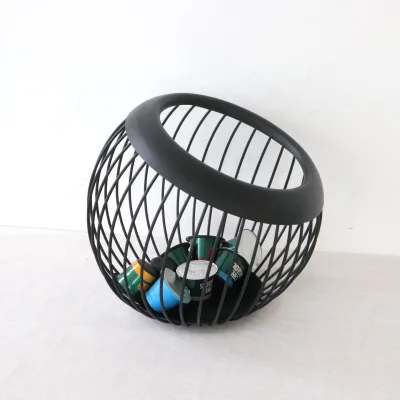 Coffee Pod Holder Large Capacity Ball Shaped Espresso Pod Holder Coffee Capsule Organizer Coffee Pod Storage