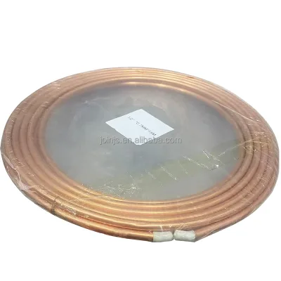 Ex-factory Price Copper Coil Tube 1/4'' 3/8'' 1/2'' 5/8'' 3/4'' Copper Coil TU1 TP1 Copper Coil Pipe
