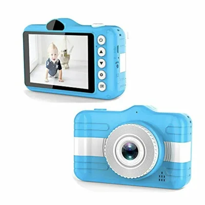 3.5 Inch Full HD X600 1080P Kids Children Mini Digital Camera Front and Rear Camera 32GB Memory Card Camcorder for 3-10 Year Old