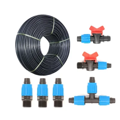 Agriculture Drip Pipe 16Mm Pipes 1.0Mm 1.2Mm Wall Thickness 300Mm Watering Interval for Irrigation Systems