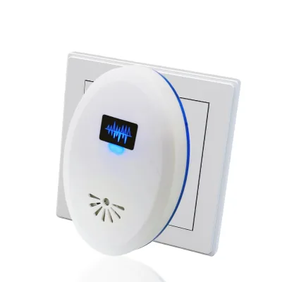 Ultrasonic Electronic Mosquito Killer Lamp Light Trap Repeller with Logo Imprint Service Plug-In Pest Control