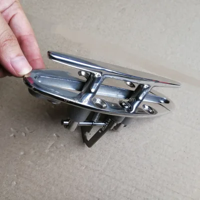 316 Stainless Steel Boat Accessories 6" Folding Cleat