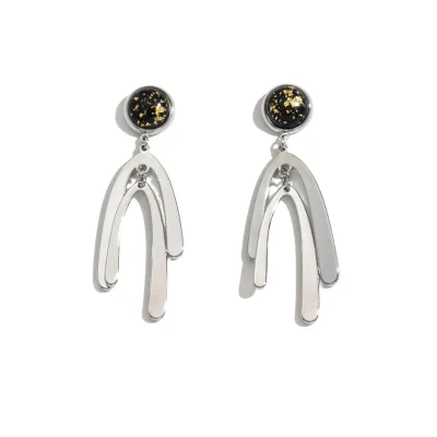 European and American Exaggerated Personality, High-end Feel, Pearl Earrings, Niche Design, New Popular Items
