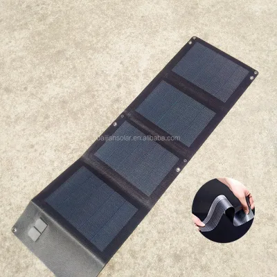 12V Flexible Solar Charger Salt Water Resistant for Marine