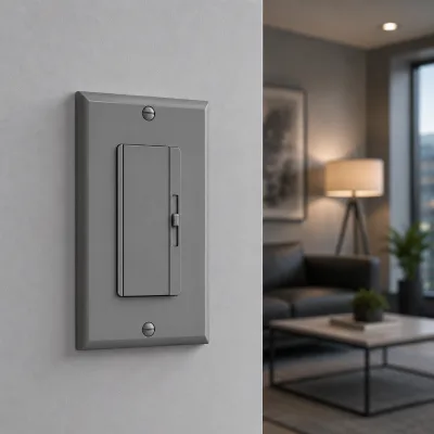 Flicker Free LED Dimmer Switch Buzz Noise Elimination Minimum Trim Adjustment Smooth Fade Full Range Dimming