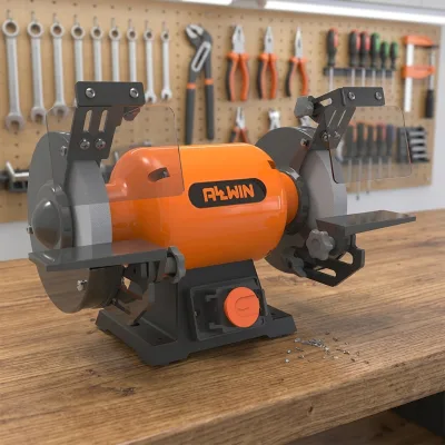 ALLWIN Wheel Low Noise Household Industrial Use Knife Sharpener Metal TDS-150C Factory Direct Small Electric Bench Grinder