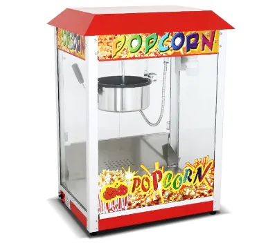 HOT Sale Hand-cranked Portable Commercial Popcorn Machine Using for Snack Stalls, Cinemas, and Event Venues