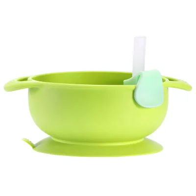 Baby Dinnerware Silicone Suction Bowls Feeding Set Bowl River Plate Set Unicorn Safely Silicone Tableware Baby Bowl With Lid