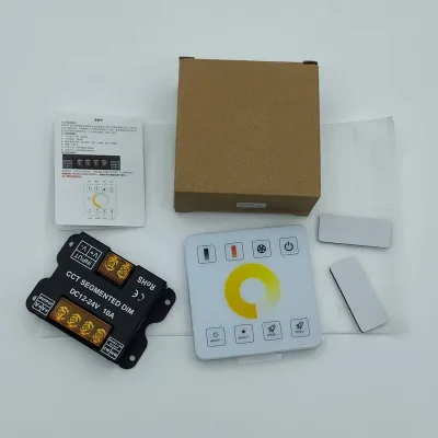 RF Wireless 86 Panel Remote Control 30A LED Dimmer Controller for 12V 24V DIM CCT RGB LED COB Strip Neon Flex Lights Downlights