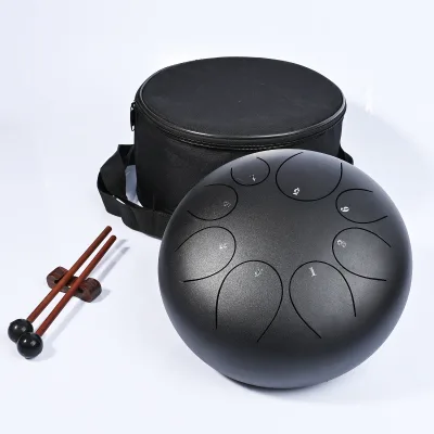 SUCCESS Wholesale Therapy Musical Instruments 8 Notes Steel Tongue Drum for Sound Healing