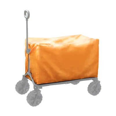 Selens SCF2-WC80 Heavy Duty Cloth Waterproof Dust Cover for Collapsible Utility Wagon Garden Camping Trolley Cart