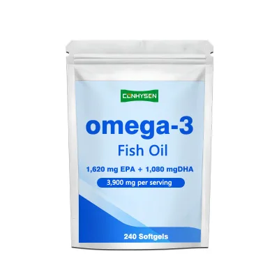 OEM Premium Deep Sea Fish Oil 3900 mg Omega 3 Fish Oil 1000 mg EPA 4 Soft Gel 90 Capsules for Adults