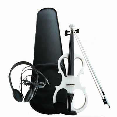 Wholesale Price Good Quality Handmade  Basswood Electric Violin 4/4 With Accessories for Performance