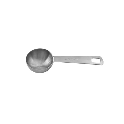 Cosmetic Spoon Stainless Steel Metal Facial Spoon Spatula Measuring Scoop 2.5ml 5ml Matcha Coffee Measuring Spoons Teaspoon
