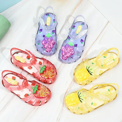 Wholesale Factory Direct Sell Kids Jelly Shoes From China