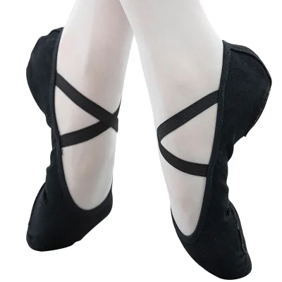 High Quality Ballet Shoes Ballet Flats Shoes Kids Ballet Shoes Ballerina Fabric Platform slippers for Wedding