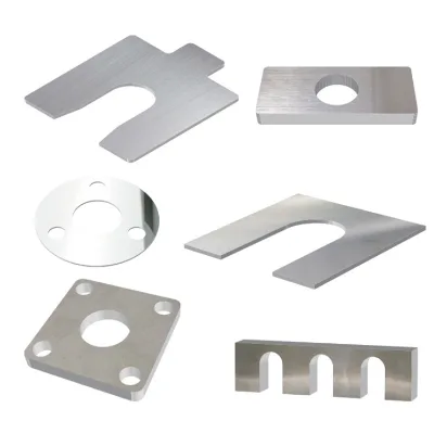 Factory 304 Stainless Steel Custom Thin Pre-cut Round Slotted Horseshoe Shims