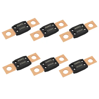 12-32V DC 100A 150A 200A 250A 300A 400A High Current Car MEGA AMG Bolt Fuse for Truck Construction Vehicle Bus Caravan Car Boat