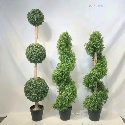 Landscape Plastic Artificial Milan Topiary Grass Ball