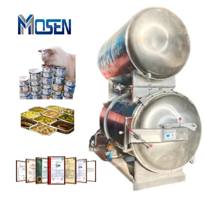 Seafood Food Sterilizer Water Bath Retort Immersion Sterilizer for Effective Sterilization