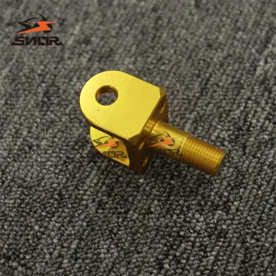 SNOR Colorful Aluminum Alloy Motorcycle CNC Pedal Connection Brackets Cutting for Surron TALARIA