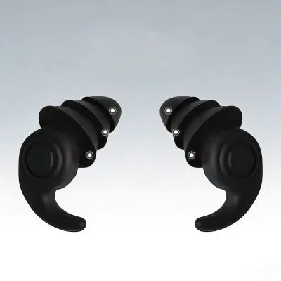 3 Layer Anti Noise Silicone Reusable Earplugs Waterproof Swimming Ear Plugs For Sleeping Diving Surf Soft Comfort Ear Protector