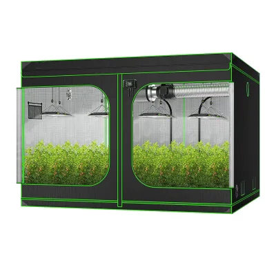 48*24*60 INCH Plant Tent Indoor Ac Infinity Grow Tent Green Vertical Racks Grow Tent