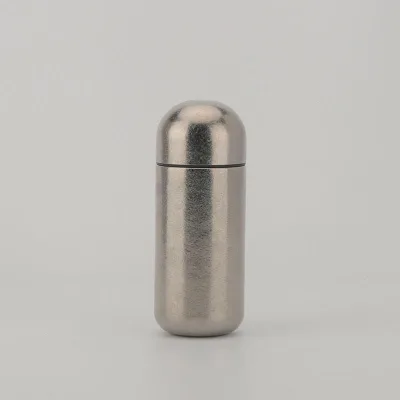 Pure Titanium Travel Cup 150ml Insulated Leak Proof Eco-Friendly Lightweight Compact Pocket Bird's Nest Capsule Tea Cup
