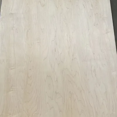 OEM Supplier Fancy Decorative Maple Plywood 4x8 Sheet Double-Sided E1 Emission First-Class Veneer Faced Panel for Hotel