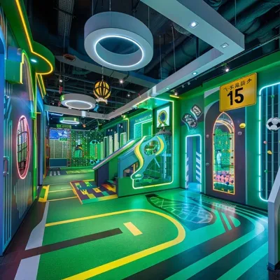 TUV Certified Plastic Indoor Playground Equipment for Home & Commercial Use Kids Play Center One-Stop Service China Manufacturer