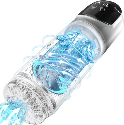 Explosive Automatic Rotating Sucking Water Bath Electric Fully Airplane Cup Automatic Rotating Tongue Licking Saxy Toys Men