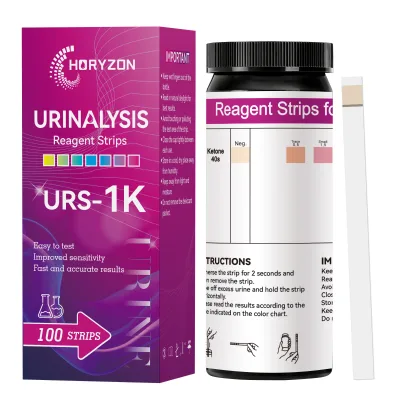 Ketone Test Paper URS-1K CE Certified Class II Diabetes Test for Hospital & Home Use Medical Testing and Analysis