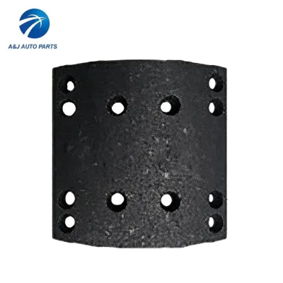Composite Fiber Trailer Truck Brake Shoes Manufacturer's Drum Brake Pads Are Suitable Trailers and Heavy-duty Vehicles.