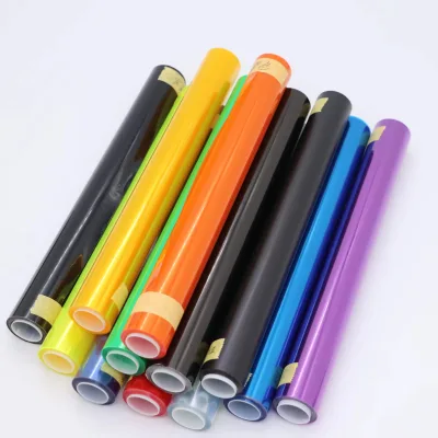 UV Protection Headlight PPF Smoke Color Changing Photochromic Film for Car Led Headlights