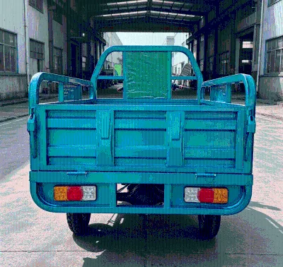 3-Wheeler Bike 800W Motor CE Certified Trike Electric Tricycle with 1.5*1m Cargo Bed for Construction Site Material Hauling