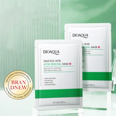 New Salicylic Acid Acne Removal Facial Mask Refreshing Skin Water and Oil Balance Moisturizing Nourishing Whitening Facial Mask